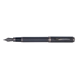 Monteverde Innova Matte Carbon Fiber Gunmetal Plumo Estilográfica