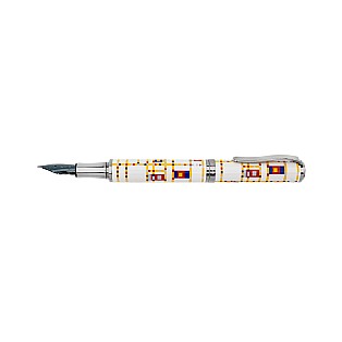 Monteverde Regatta Mondrian Broadway Boogie Woogie 1942 LE Caneta de Tinta Permanente