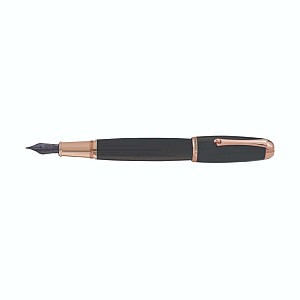 Monteverde Super Mega Carbon Fiber & Rose Gold Fountain Pen
