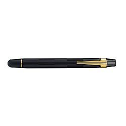 Nahvalur Eclipse Black Gold Retractable Fountain Pen