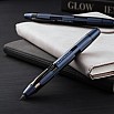 Nahvalur Eclipse Cobalt Black Einziehbaren Füllfederhalter