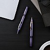 Nahvalur Eclipse Hepatizon Silver Retractable Fountain Pen