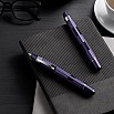 Nahvalur Eclipse Hepatizon Silver Retractable Fountain Pen