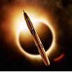 Nahvalur Eclipse Pure Gold Retractable Fountain Pen