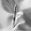 Nahvalur Eclipse Pure Silver Retractable Fountain Pen