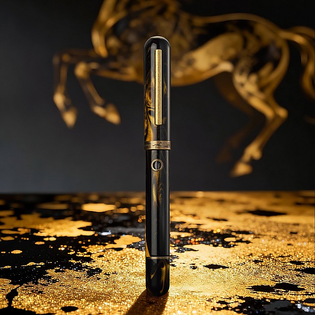 Nahvalur Nautilus Pen Of The Year Zodiac Horse 2026 LE GT Pióro wieczne