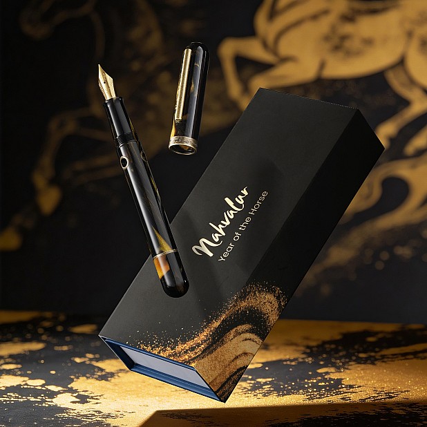 Nahvalur Nautilus Pen Of The Year Zodiac Horse 2026 LE GT Pióro wieczne