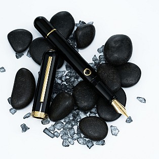 Nahvalur Nautilus Cephalopod Black GT Fountain Pen
