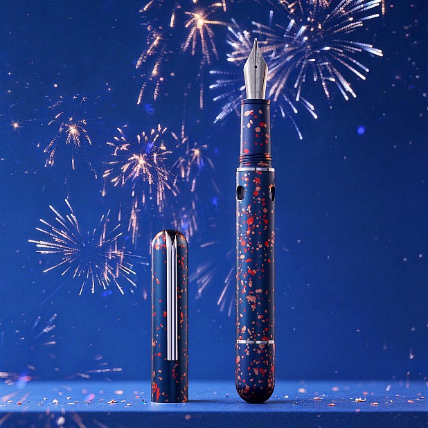Nahvalur Nautilus Fireworks ST Fountain Pen