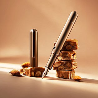 Nahvalur Nautilus Ti Toffee Fountain Pen