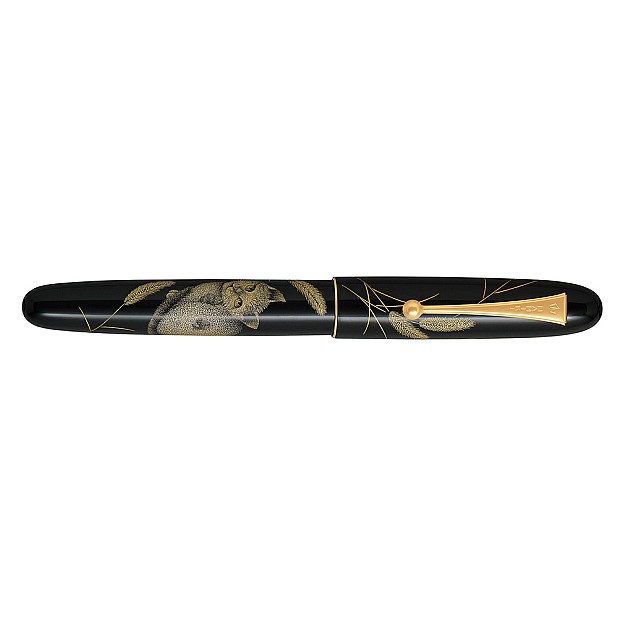 Namiki Yukari Royale Chinkin Cat Fountain pen