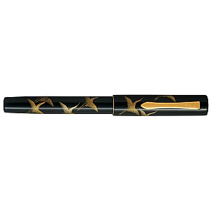 Namiki Yukari Chinkin Tsuru Crane Fountain pen