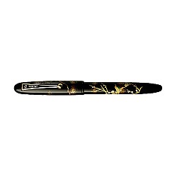 Namiki Yukari Apricot Tree and Brush Warbler Fountain pen