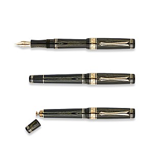 Nettuno 1911 Superba Green Marbled Celluloid Fountain pen