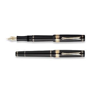 Nettuno 1911 Superba Glossy Black Fountain pen