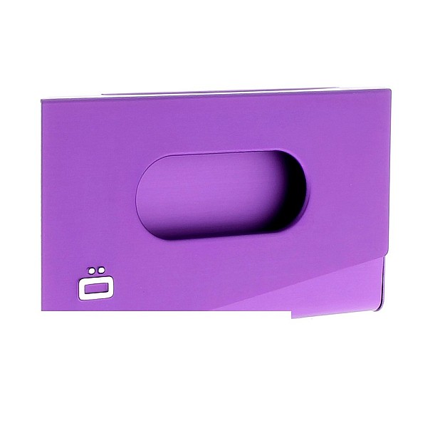 Ögon Designs One Touch Purple Business Card Holder