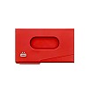 Ögon Designs One Touch Red Business Card Holder