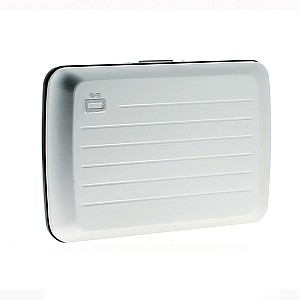 Ögon Designs Stockholm V2 Silver Credit Card Holder