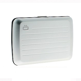 Ögon Designs Stockholm V2 Silver Credit Card Holder