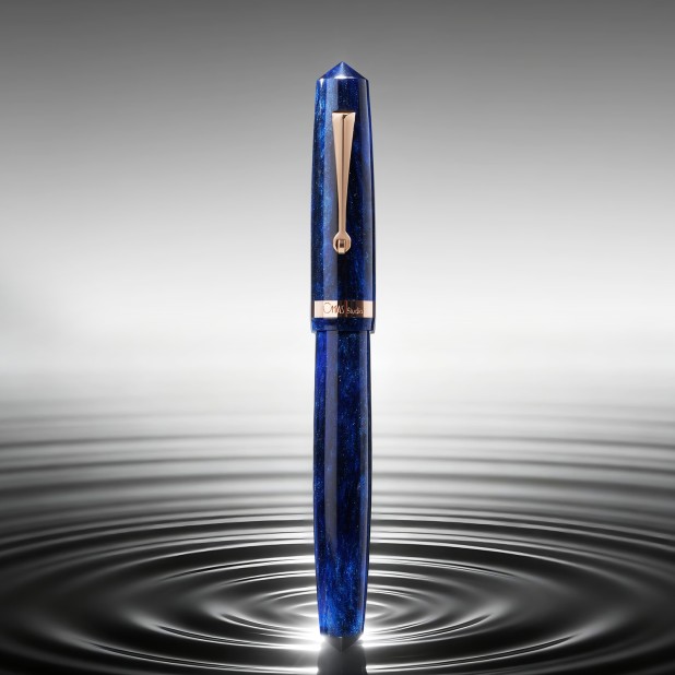 Omas Studio Azzurro Diamante RGT Stylo plume