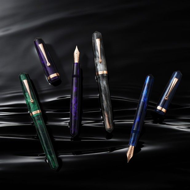 Omas Studio Smeraldo Elegante RGT Fountain pen