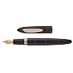 Onoto Aviator Stealth Black with Copper Red Engraving Reservoarpenna