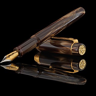 Onoto Scholar Chestnut Pearl GT Fountain pen