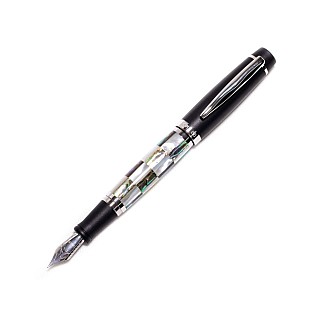 Opus 88 Premium Shell Check Fountain pen