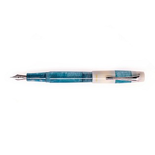 Opus 88 Koloro White Blue Stylo Plume