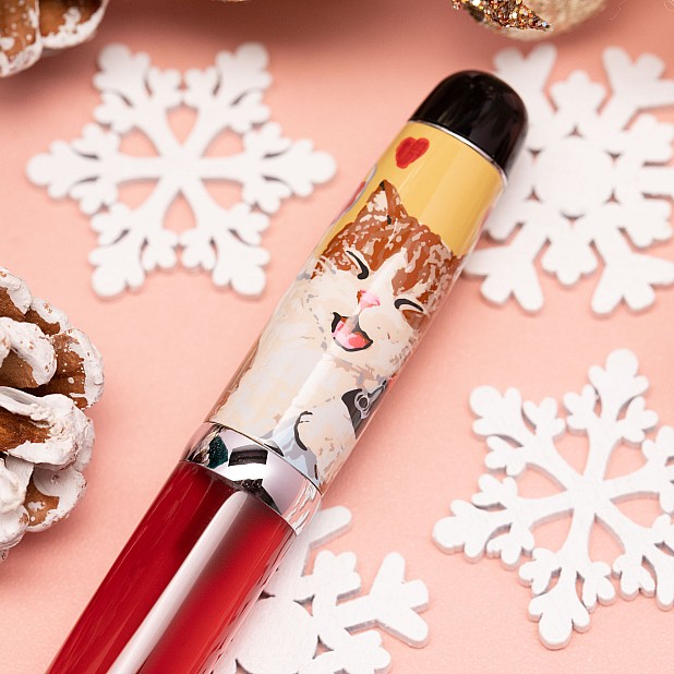 Opus 88 Mini Pocket Cheer Kitty Fountain pen