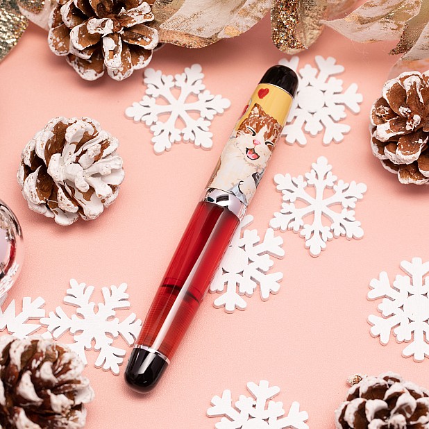 Opus 88 Mini Pocket Cheer Kitty Fountain pen