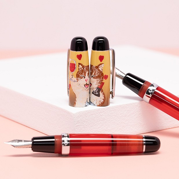 Opus 88 Mini Pocket Cheer Kitty Fountain pen