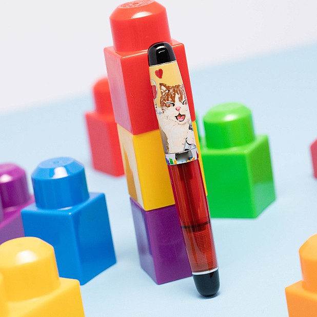 Opus 88 Mini Pocket Cheer Kitty Fountain pen