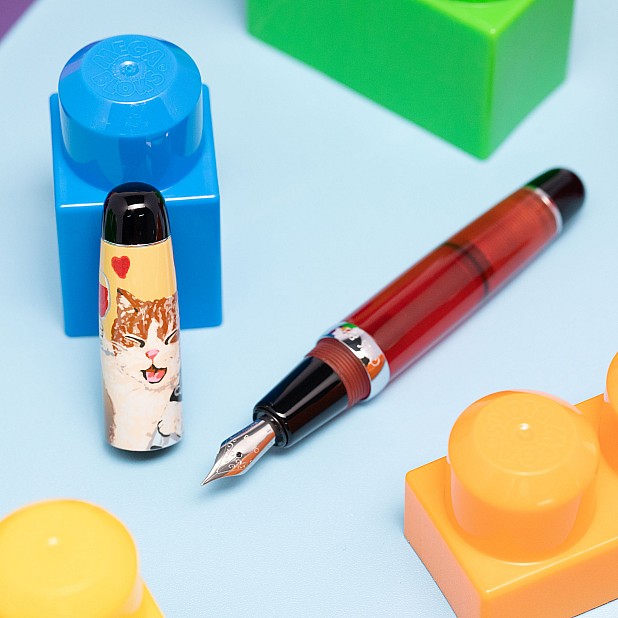 Opus 88 Mini Pocket Cheer Kitty Fountain pen
