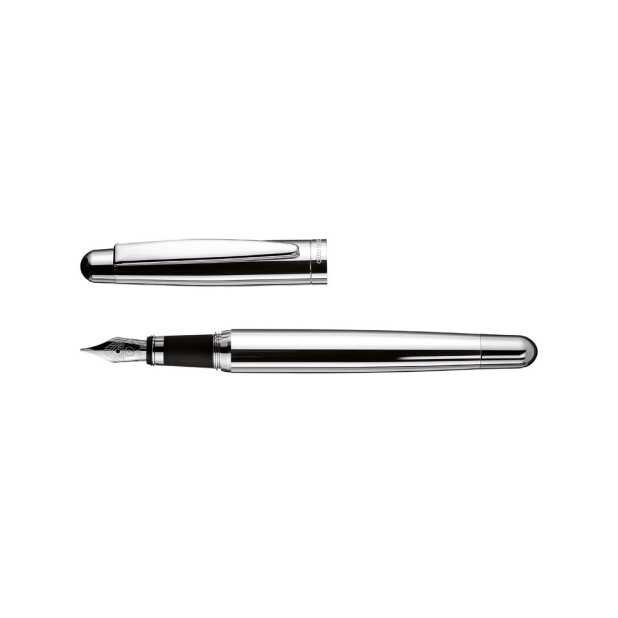 Otto Hutt Design 02 Silver Plain Fountain pen