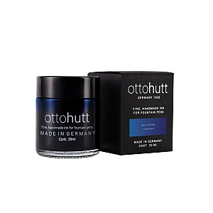 Otto Hutt Design Scented Ink Ocean Blue Hyacinth Ink Bottle