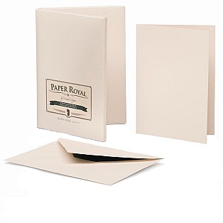 Rössler Papier Paper Royal Chamois A6/C6 Map per 8 Stuks