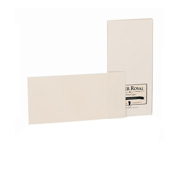 Rössler Papier Paper Royal Chamois A6/5 Card per 20 Sheets