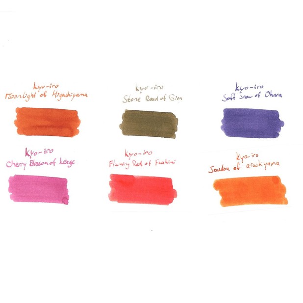 Kyo-iro Ink - Ink Bottles (6 colors)