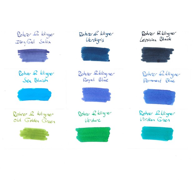 Rohrer & Klingner Inkt - Inktpot (18 kleuren)