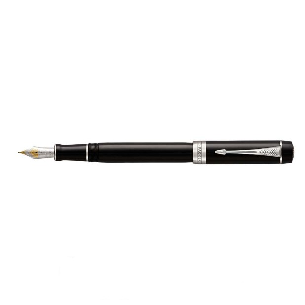 Parker Duofold Black PT International Fountain pen
