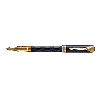 Parker Duofold Prestige Blue Chevron GT Centennial Fountain pen