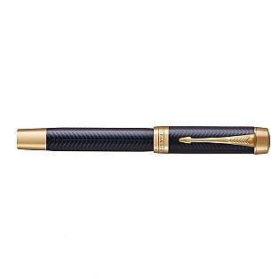 Parker Duofold Prestige Blue Chevron GT Centennial Fountain pen