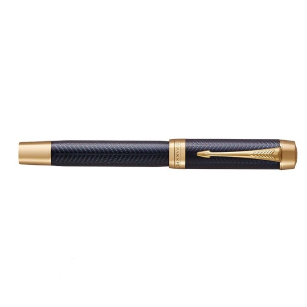 Parker Duofold Prestige Blue Chevron GT Centennial Fountain pen