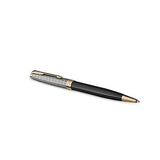 Parker Sonnet Metal & Black GT Ballpoint