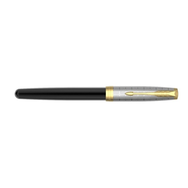 Parker Sonnet Metal & Black GT Vulpen