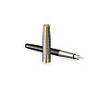 Parker Sonnet Metal & Black GT Fountain pen