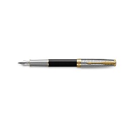 Parker Sonnet Metal & Black GT Fountain pen