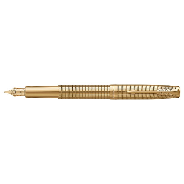Parker Sonnet Ciselé Gold GT Special Edition Plumo Estilográfica