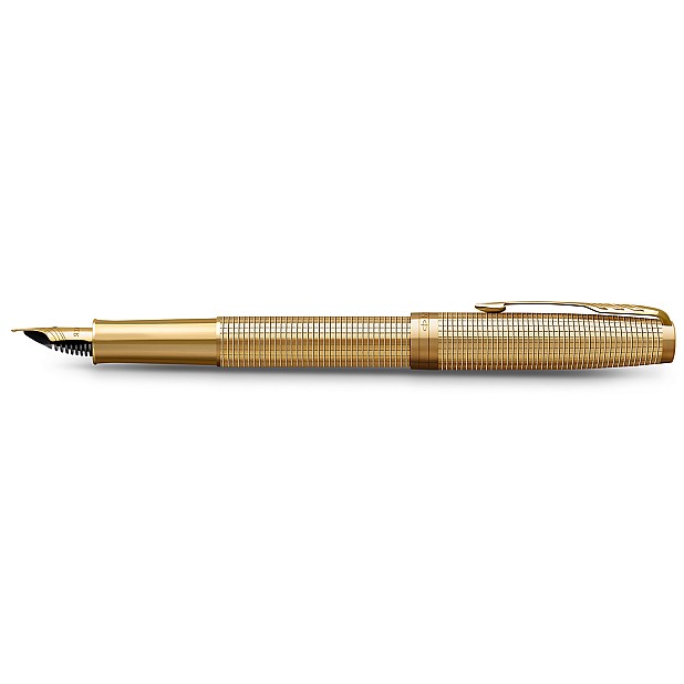 Parker Sonnet Ciselé Gold GT Special Edition Plumo Estilográfica
